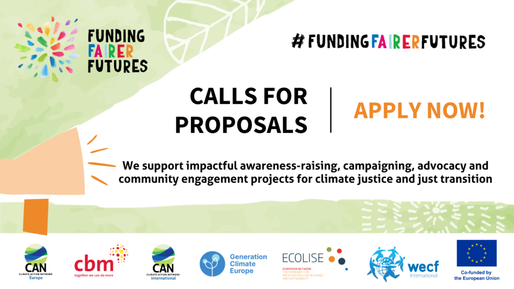 Climate Action Network Europe (CAN Europe) Climate Action Engagement Fund Call is Open